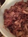 Pulled Chicken w/Plum Jam Cranberries and Blackberry Wine